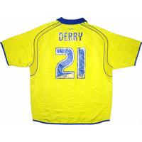 2006 07 leeds united away shirt derry 21 xl