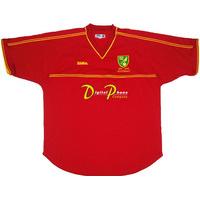 2001-02 Norwich Centenary Away Shirt XL