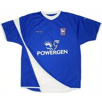 2005-07 Ipswich Home Shirt M.Boys