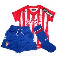 2012-13 Sporting Gijon Home Full Boys Kit *BNIB*