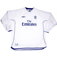 2001-03 Chelsea Away L/S Shirt XXL