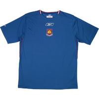 2003-04 West Ham Home Reebok Training Shirt S