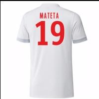 2017-18 Olympique Lyon Adidas Home Shirt (Kids) (Mateta 19)
