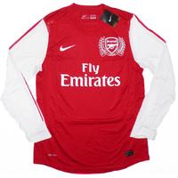 2011-12 Arsenal Player Issue European Home L/S Shirt *BNIB*