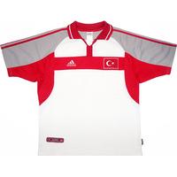 2000-02 Turkey Away Shirt (Excellent) L