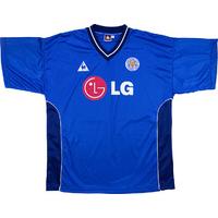 2002 03 leicester home shirt excellent xxl