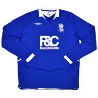 2008-09 Birmingham Home L/S Shirt (Excellent) XL