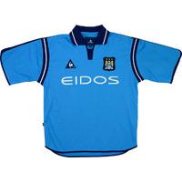 2001 02 manchester city home shirt very good l