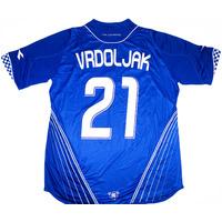 2007 09 dinamo zagreb home shirt vrdoljak 21 l