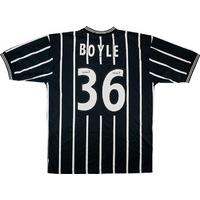 2000-01 Dunfermline Home Shirt Boyle #36 (Excellent) M