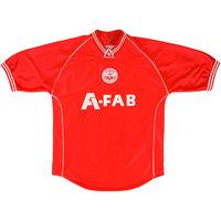 2001-02 Aberdeen Home Shirt (Excellent) L