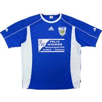 2005 06 fc gossau match issue home shirt 12