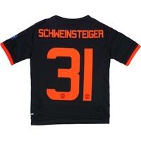 2015-16 Manchester United Champions League Third Shirt Schweinsteiger #31 *As New* S.Boys