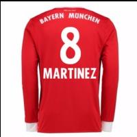 2017 18 bayern munich home long sleeve shirt martinez 8