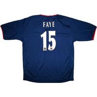 2003-05 Portsmouth Away Shirt Faye #15 (Very Good) L