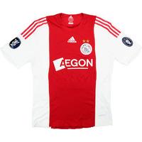 2008 09 ajax match issue uefa cup home shirt enoh 21