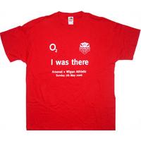 2006 Arsenal \'I was there\' The Final Salute T-Shirt (Excellent) XL