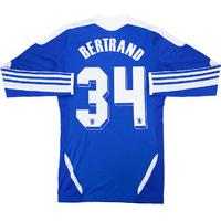 2011-12 Chelsea Match Issue Home L/S Shirt Bertrand #34 *w/Tags*