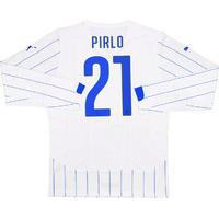 2014-15 Italy Player Issue Away L/S Shirt (PRO Fit) Pirlo #21 *w/Tags*