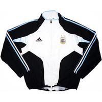 2004 05 argentina adidas woven presentation jacket very good l