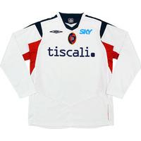 2007-08 Cagliari Away L/S Shirt (Very Good) XL