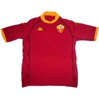 2002-03 Roma Home Shirt (Very Good) 3XL