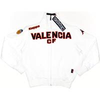 2009-10 Valencia Kappa White Track Top *BNIB* BOYS