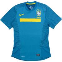 2011 brazil player issue authentic away shirt excellent l