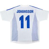 2002-04 Finland Authentic Player Issue Home Shirt Johansson #11 *Mint* L