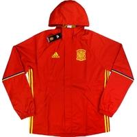 2016 17 spain player issue rain jacket bnib