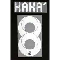 2011-12 Real Madrid Third White Name Set Kaka\' #8