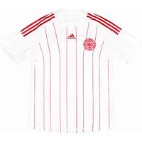 2008 10 denmark player issue away shirt excellent l