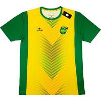 2015 16 jamaica romai training shirt bnib