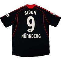 2006-07 Nurnberg Match Issue Home Shirt Sibon #9
