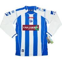 2008-10 Alaves Home L/S Shirt *BNIB*