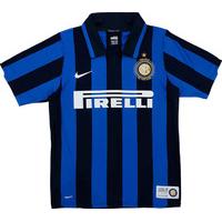 2007 08 inter milan centenary home shirt mint xl