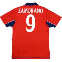 2000 02 chile home shirt zamorano 9 very good s