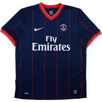 2009-10 Paris Saint-Germain Home Shirt (Excellent) L