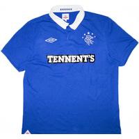 2010-11 Rangers Home Shirt (Excellent) L