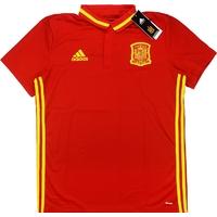 2016-17 Spain Adidas Polo T-shirt *BNIB*