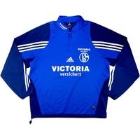 2002-04 Schalke Player Issue Drill Top (Very Good) L/XL