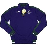 2016 17 swansea joma 12 zip training top bnib large boys