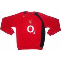 2004-05 Arsenal Training Sweat Top (Good) XL