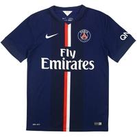 2014-15 Paris Saint-Germain Home Shirt (Very Good) S