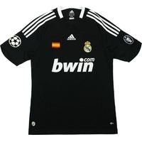 2008 09 real madrid cl third shirt very good xl