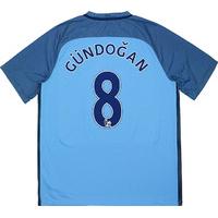 2016 17 manchester city home shirt gndoan 8 wtags l