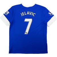 2012 13 everton home shirt jelavic 7 as new m