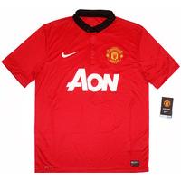 2013-14 Manchester United Home Shirt *w/Tags* L