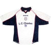 2000 01 crewe alexandra away shirt s