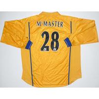 2000-02 Leeds United L/S Away Shirt McMaster #28 *Mint* XXL